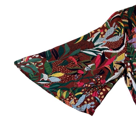 Farm Rio x Anthropologie Fiesta Wrap Maxi Dress
Size Extra Small - Picture 6 of 9